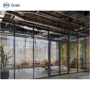 Divisores de Oficina Insonorizados de Aluminio sin Marco de Alta Calidad para Escuelas, Supermercados, Centros Comerciales, Hospitales, Salas de Exposiciones, Paneles de Pared - Product Image 3