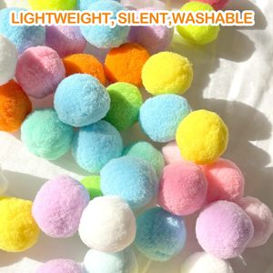 31 lanceurs de balles pour chats et 30 balles en peluche, jouets interactifs amusants pour chats adultes et chatons mignons - Product Image 5