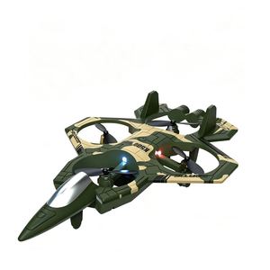 Drone RC K500 Fighter Quadricottero con Lancio Manuale e Volo a 360° °   Giocattolo Volante con Luci LED, Regolazione della Velocità e Alta Pressione d'Aria - Product Image 1