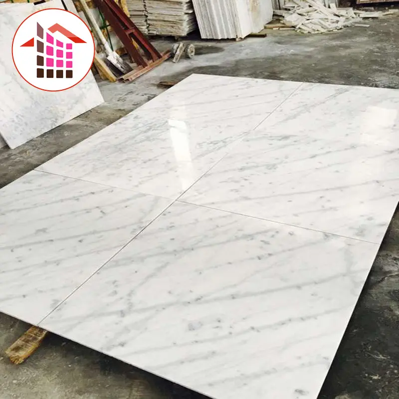 Preço de mármore branco da qualidade superior por metro quadrado