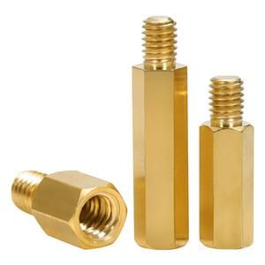 <span class=keywords><strong>ส</strong></span>ตั๊ดหกเหลี่ยมทองเหลืองแบบตัวผู้ตัวเมีย <span class=keywords><strong>ส</strong></span>ำหรับยึดแผงวงจรพิมพ์ (PCB)  แบบมีเกลียวมาตรฐาน ISO เมตริก ใช้เป็นเ<span class=keywords><strong>ส</strong></span>าค้ำยึดเมนบอร์ด - Product Image 6