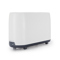 Humidificateur ultrasonique innovant d'huile essentielle diffuseur d'arôme de flamme avec veilleuse