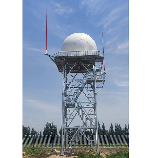 Low Maintenance 7m FRP Lightning Mast | Glass Fiber Composite Material with Anti-Aging Coating for Stadium Lighting Poles