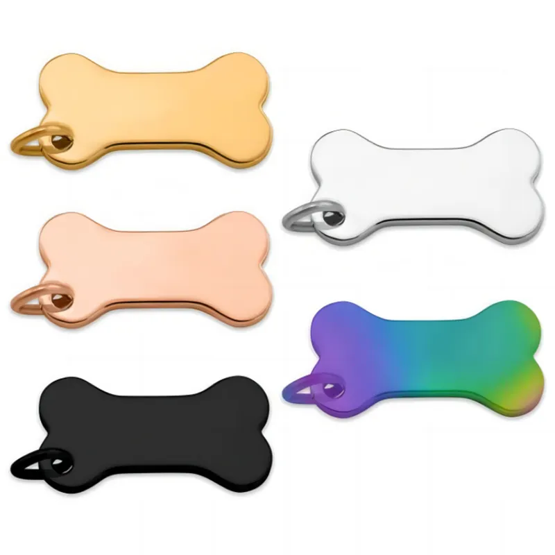 Único Multi-Size Titanium Aço Inoxidável Latão Metal Artesanato Fornecedor Vendas Diretas Personalizado Xvideos Cat Pet Id Dog Tag