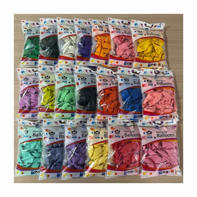 Matte Latex Balloon Wedding Birthday Decoration Kid's Party Romantic Wholesale Latex Balloon Inflatable Toys