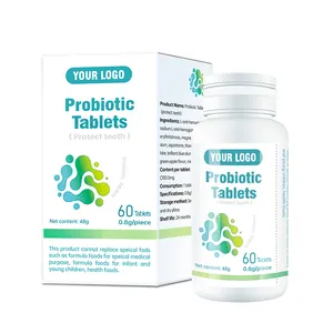 Private Label пробиотические таблетки Витаминная добавка Здоровая пища похудеть