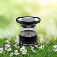Milieuvriendelijke Zonne-Energie Slimme Zuigventilator Binnen/Buiten Muggenfruitvlieg & Insectenvanger Afstotende Lamp Ongediertebestrijding Voor Motten Vliegen