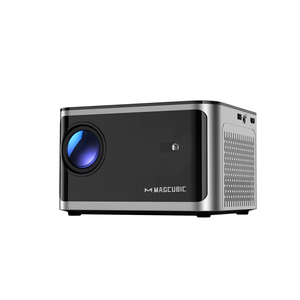 For 1080P Full HD LCD Projector Smart Wireless TV BT WIFI Portable Mini Cinema <strong>Android</strong> 11 4K Ready Built-in Speakers - Product Image 1