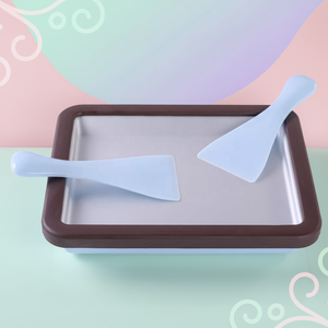 Máquina Manual para Hacer Helados en Rollo, Modelo Slushy Magic, de Plástico, No Eléctrica, para Uso Doméstico, Ecológica y Fácil de Limpiar - Product Image 1