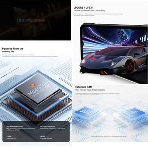 Nouveauté <span class=keywords><strong>DOOGEE</strong></span> <span class=keywords><strong>V30T</strong></span> 10800mAh téléphone robuste 20GB + 256GB 108MP caméra téléphones mobiles 5G Android Smartphones - Product Image 4