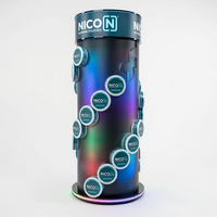 Support d'affichage personnalisé en acrylique LED pour sachets de nicotine, idéal pour la vente de Snus et les boutiques de tabac