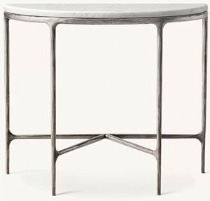 Mesa Consola Demilune de Mármol THADDEUS - Product Image 1