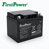 Acumulador VRLA Recargable de Alta Temperatura LFP1240T 12V40Ah para UPS, Estación Base Integrada, Monitoreo de Recursos Hídricos y Energía