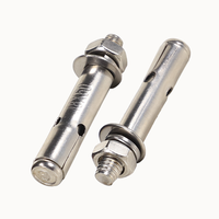 Vis d'expansion externe en acier inoxydable 201, boulon à traction M6/M8/M10/M12/M14