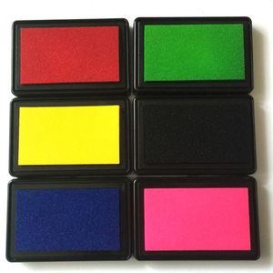 Almohadilla de Tinta de Secado Rápido Rectangular para Juguetes, Kit de Sellos de Huellas Dactilares para Niños y Oficina - Product Image 2