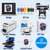 Film d'impression de papier DTF PET mat de qualité supérieure, rouleau de Film DTF de transfert de chaleur de 60cm 33 cm 60cm 33 cm