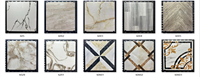 Carrelage en porcelaine Onyx brillant poli 600x600mm, aspect marbre beige, pour salon de luxe, sol de villa, céramique
