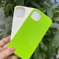Coque de téléphone Candy Jelly pour iPhone 18 17 16 15 14 13 12 11 Pro Max, coque souple brillante en TPU, protection intégrale