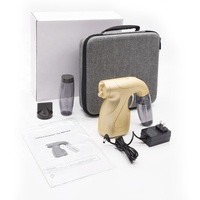 Kit de machine de bronzage par pulvérisation portable rechargeable en cuivre et ABS à alimentation par gravité, conception sans fil pour applications de bronzage corporel complet