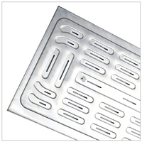 Prix usine OEM personnalisé Ev batterie de voiture 7mm d'épaisseur eau liquide aluminium froid plaque de refroidissement industriel pour système de refroidissement