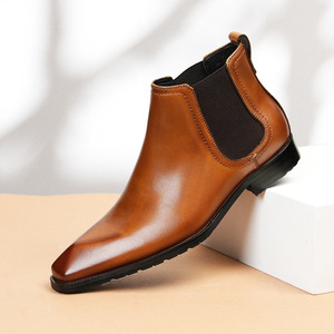 Chaussures Oxford pour homme en cuir véritable, fabriquées à la main, style italien, neuves et luxueuses, pour occasions formelles et professionnelles - Product Image 1