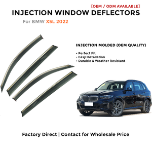 Deflectores de Ventana Laterales para Toyota LC200 2008-2019 Protector de Lluvia Accesorios de Coche - Product Image 2