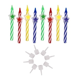 <span class=keywords><strong>En</strong></span> <span class=keywords><strong>gros</strong></span> La Cire De <span class=keywords><strong>Paraffine</strong></span> D'anniversaire Gâteau <span class=keywords><strong>bougie</strong></span> <span class=keywords><strong>En</strong></span> Spirale avec les titulaires - Product Image 3