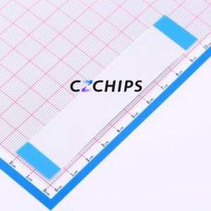 ZX-FFC1.0-T-10048-19P FFC Cable (Flexible Flat Cable) P=1mm Connector 19P 1mm Non-Inverting 10cm - Product Image 2