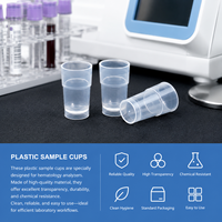 Vasos de Plástico Desechables Degao Diseñados Específicamente para Analizadores de Hematología TeKan en Pruebas de Diagnóstico Clínico de Sangre
