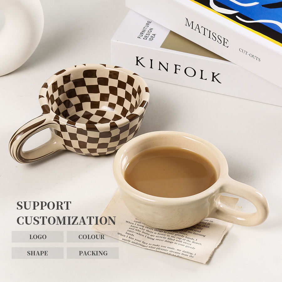 Best Selling Korean Ceramic Mugs Stylish Unique Coffee Cups