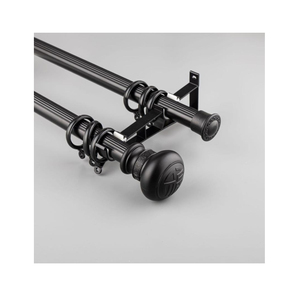 <span class=keywords><strong>Tringle</strong></span> à <span class=keywords><strong>rideau</strong></span> coulissante en aluminium, support mural simple, <span class=keywords><strong>tringle</strong></span> à <span class=keywords><strong>rideau</strong></span> pour le salon - Product Image 4