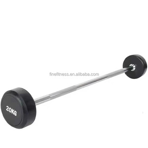 Nhà máy bán Trọng lượng nâng cố định <span class=keywords><strong>Barbell</strong></span> cao su tráng miễn phí Trọng lượng tập thể dục thẳng <span class=keywords><strong>Curl</strong></span> <span class=keywords><strong>Barbell</strong></span> cố định quả tạ <span class=keywords><strong>Barbell</strong></span> - Product Image 3