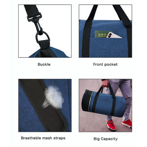 Bolsa de gimnasio ligera, bolsa de lona para viaje, deporte, viajes resistentes, equipo de gimnasio, bolsa impermeable para equipo, logotipo y tamaño personalizados - Product Image 3