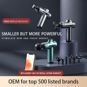 Mini pistola de massagem com controle de 6 velocidades para massagens personalizadas - Product Image 2