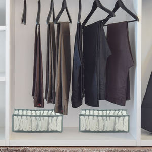 Organizadores de cajones plegables mejorados para ropa, armario, organizador de ropa con asa para cajas y contenedores de almacenamiento de Vaqueros - Product Image 5