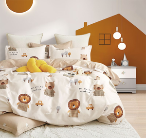 Ensemble de housses de <span class=keywords><strong>couette</strong></span> pour enfants de style coréen 140/200 housses de <span class=keywords><strong>couette</strong></span> extra épaisses ensembles de <span class=keywords><strong>couette</strong></span> imperméables en poly coton pour enfants - Product Image 2