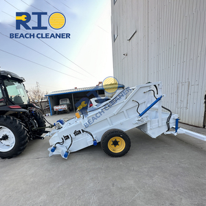 Máquina de Limpieza de Playas Remolcada por Tractor, Máquina para Eliminar Algas Marinas, Máquina de Limpieza de Playas Públicas para Sargassum - Product Image 1