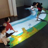 Projecteur interactif de sol Defi en gros pour enfants, jusqu'à 16 projecteurs