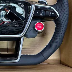 <span class=keywords><strong>Volante</strong></span> de Cuero Estilo R8 <span class=keywords><strong>S</strong></span>-<span class=keywords><strong>Line</strong></span> para <span class=keywords><strong>Audi</strong></span> B9 A1 A3 8V S3 <span class=keywords><strong>A4</strong></span> B8 S4 A5 S5 A6 S6 S7 A7 A8 Q3 Q5 Q7 RS3 RS4 RS5 RS7 - Product Image 5