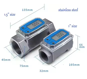DN15 DN25 Độ chính xác cao kỹ thuật số nhôm tuabin nhiên liệu đo lưu lượng cho dầu và nước OEM tùy chỉnh pulser cho <span class=keywords><strong>diesel</strong></span> - Product Image 4