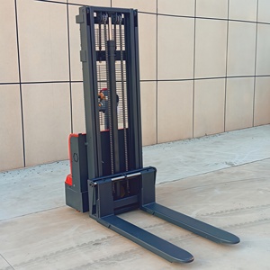 Apilador eléctrico de 1,5 toneladas para caminar, montacargas <span class=keywords><strong>Manual</strong></span> hidráulico, contrapeso, apilador de alcance eléctrico - Product Image 2