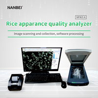 NPMZ-A Laboratory Grain Seed Rice Rice Appearance Quality Analysis test Detector Optical Resolution 4800 X9600dpi