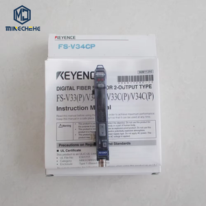 Capteur à fibre optique haute puissance KEYENCE SF-V34CP avec prévention de la saturation pour l'automatisation industrielle KEYENCE FSV34CP - Product Image 1
