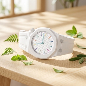 <span class=keywords><strong>Bracelet</strong></span> de montre en silicone personnalisé compatible avec les bracelets Royal Pop Strap, <span class=keywords><strong>Swatch</strong></span> AP et les bracelets de montre de poche Royal Pop Straps - Product Image 2