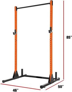 Wellshow Sport-estante de alta resistencia para ejercicio, soporte de torre eléctrica, equipo de gimnasio en casa, mancuerna sentadillas - Product Image 1