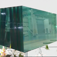 Panneaux de verre trempé incurvé plat transparent Hangxing 4 mm 19 mm pour fenêtres, portes, balcons et rampes
