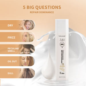 Base de Champú Nutritiva Anti-Frizz, Sin Sulfatos, con Aceite de Ricino Orgánico y Biotina 2 en 1 para Reparación del Cabello, Marca Blanca al por Mayor - Product Image 3