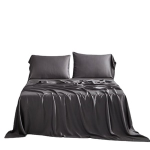 Lyocell Tencel Fitted Sheet 60 Count Solid Color Breathable <b>Bedding</b> <b>Set</b> for Export and Cross Border Trade - Product Image 4