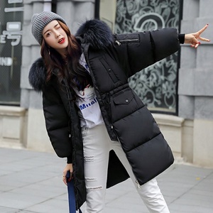 Giacca Invernale Imbottita per <span class=keywords><strong>Donna</strong></span>, Colore Unito, Calda e Spessa, <span class=keywords><strong>con</strong></span> <span class=keywords><strong>Pelliccia</strong></span> Sintetica, Antivento, Cappotto in Cotone Stile Piumino - Product Image 3