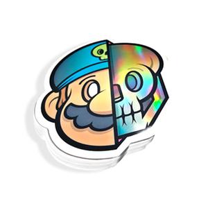 Pegatinas holográficas con efectos de arcoíris personalizados Pegatinas holográficas a prueba de Uv troqueladas personalizadas - Product Image 3